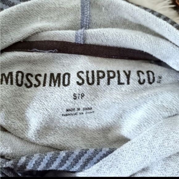 MOSSIMO BLUE STRIPE HOODIE SZ.S EUC - Picture 4 of 6
